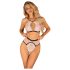 Ensemble de lingerie Obsessive Lilines - rose