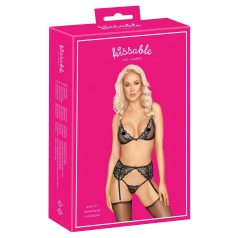 Kissable - ensemble lingerie (noir)