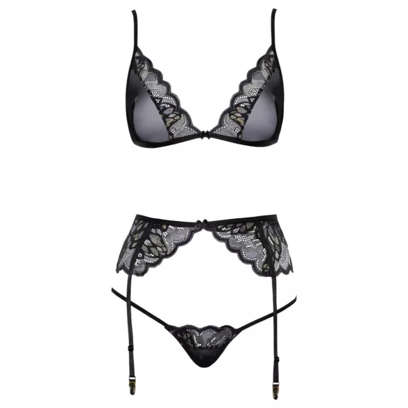 Kissable - ensemble lingerie (noir)