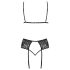 Ensemble blanc embrassable - noir