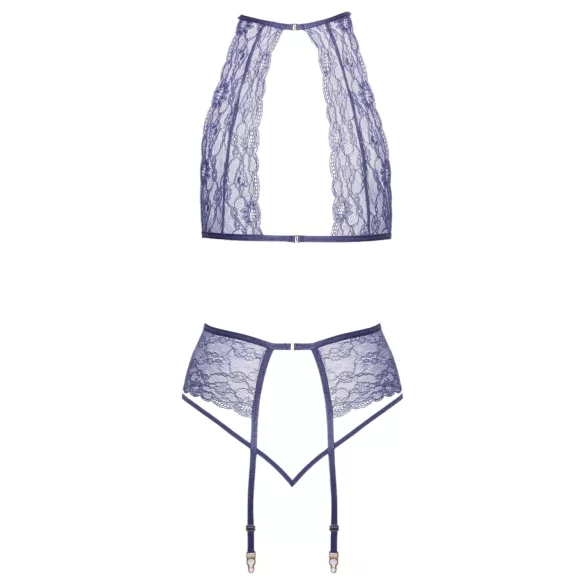 Kissable - ensemble de lingerie en dentelle (violet) - L/XL