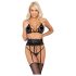 Kissable - Ensemble soutien-gorge à bretelles (noir)