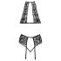 Kissable - Ensemble soutien-gorge dentelle noir dos nu