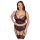 Cottelli Plus Size – Ensemble soutien-gorge (rouge) - 90C/XL