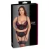 Cottelli Plus Size - ensemble de soutien-gorge réglable (rouge) - 90C/XL