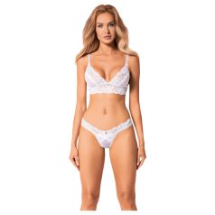   Ensemble Céleste Obsessive - ensemble soutien-gorge dentelle (blanc)