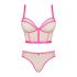 Obsessive Nudelia - ensemble soutien-gorge (naturel-rose) - S/M