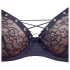 Cottelli Party - ensemble soutien-gorge lacé - noir