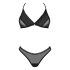 Ensemble Soutien-Gorge Obsessive Latinesa - Noir