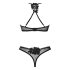 Ensemble Soutien-Gorge Obsessive Latinesa - Noir