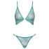 Cottelli - ensemble de lingerie en dentelle (vert)