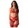 Obsessive Cupid Desir - ensemble lingerie en dentelle (rouge) - L/XL