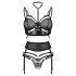 Ensemble de lingerie Obsessive Premisis - noir
