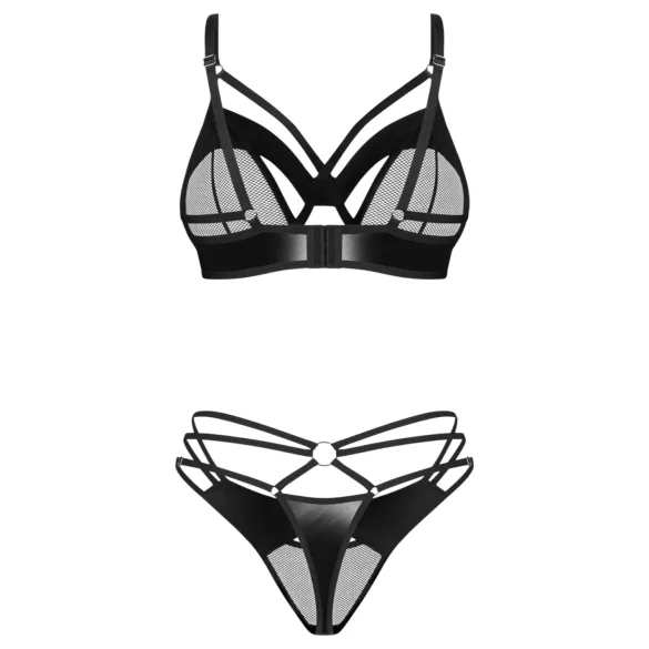 Obsessive - ensemble soutien-gorge à sangles - noir - L/XL