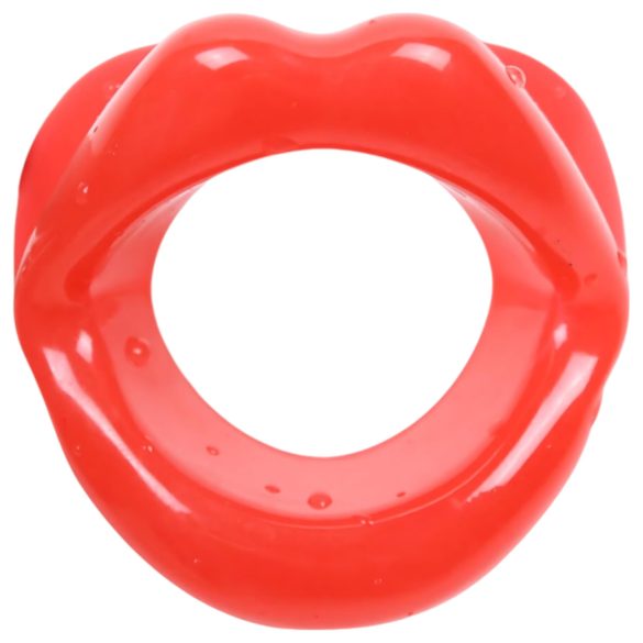 Ida Cuir - mors à bouche ouvert (rouge)