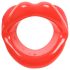 Ida Cuir - mors à bouche ouvert (rouge)