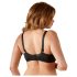 Cottelli Plus Size - soutien-gorge amplificateur (noir)