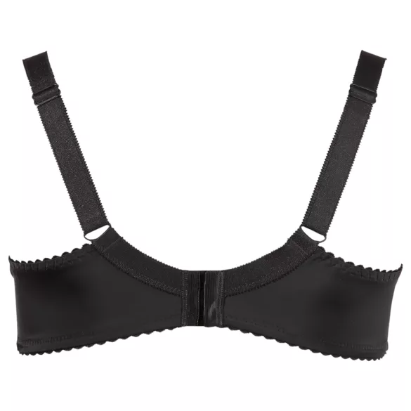 Cottelli - soutien-gorge demi-bonnets grande taille - dentelle noire - 85E