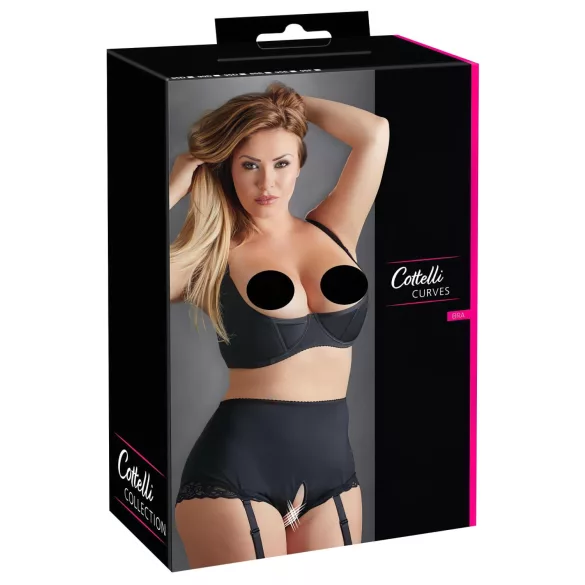 Cottelli - soutien-gorge grandes tailles à armatures - noir - 95D