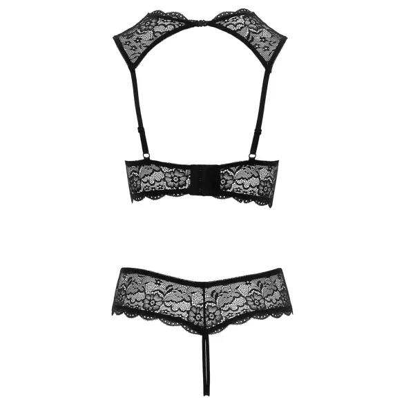 Cottelli - ensemble soutien-gorge ouvert - noir