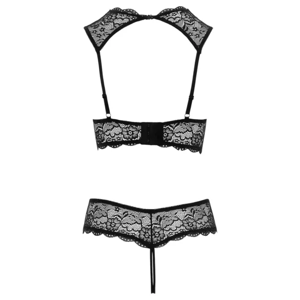 Cottelli - ensemble soutien-gorge ouvert - noir
