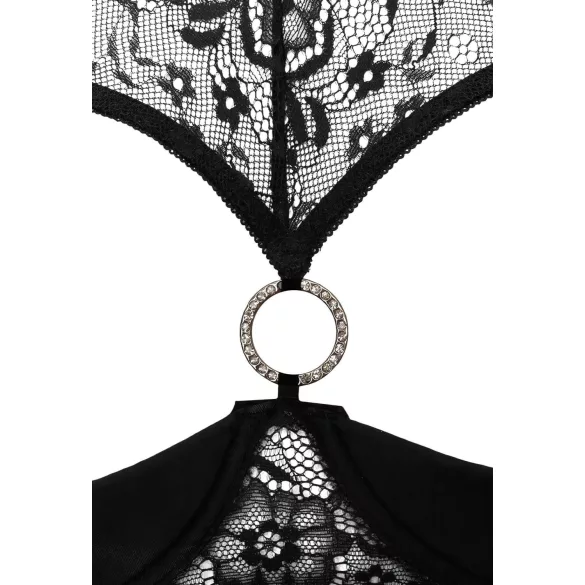 Cottelli - ensemble soutien-gorge ouvert - noir - 80B/M