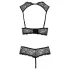 Cottelli - ensemble soutien-gorge ouvert - noir - 80B/M