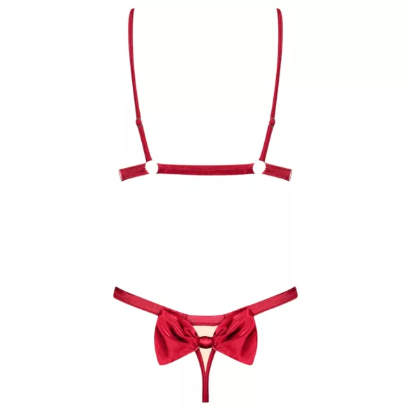Obsessive Rubinesa - ensemble lingerie sexy - dentelle rouge