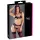 Cottelli - ensemble lingerie ouvert en dentelle - noir - XL