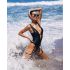 Obsessive Punta Negra - Maillot noir brillant - M