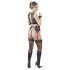 Cottelli Bondage - ensemble lingerie dentelle (4 pièces) - M