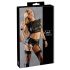 / Cottelli Bondage - ensemble de lingerie à chaînes (noir)