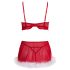 Ensemble lingerie de Noël Cottelli (rouge) - L/XL