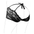 Cottelli - Culotte brésilienne en dentelle noire - lingerie sexy - L