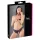 Cottelli - culotte ouverte femme dentelle nœud - noir - XL