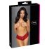 Cottelli - Culotte sexy en dentelle ouverte (rouge) - L