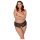 Cottelli Curves - culotte en dentelle ouverte (noir) - XL