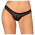 Obsessive Chemeris - String sexy (noir) - XL/XXL