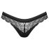 Obsessive Chemeris - String sexy (noir) - XL/XXL