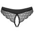 Obsessive Chemeris - string ouvert (noir) - XL/XXL