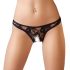 Cottelli - String sexy en dentelle (noir) - XL