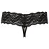 Cottelli - String en dentelle perlée (noir) - XL