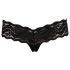 Cottelli - String en dentelle perlée (noir) - XL