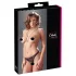 Cottelli - String ouvert avec perles - dentelle noire - L