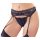 Cottelli - porte-jarretelles en dentelle et string (noir) - XL