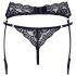 Cottelli - porte-jarretelles en dentelle et string (noir) - XL