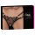 Cottelli - String luxe ouvert à anneaux (noir)