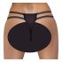 Cottelli - String luxe ouvert à anneaux (noir)