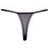 Cottelli - String luxe brodé lys (noir-blanc) - M/L