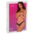 Obsessive Donna Dream - culotte en dentelle ouverte (noir)